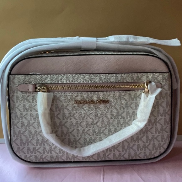 ✈️🌸✈️ MICHAEL KORS JET SET LARGE CROSSBODY ✈️🌸✈️NWT - Picture 12 of 16